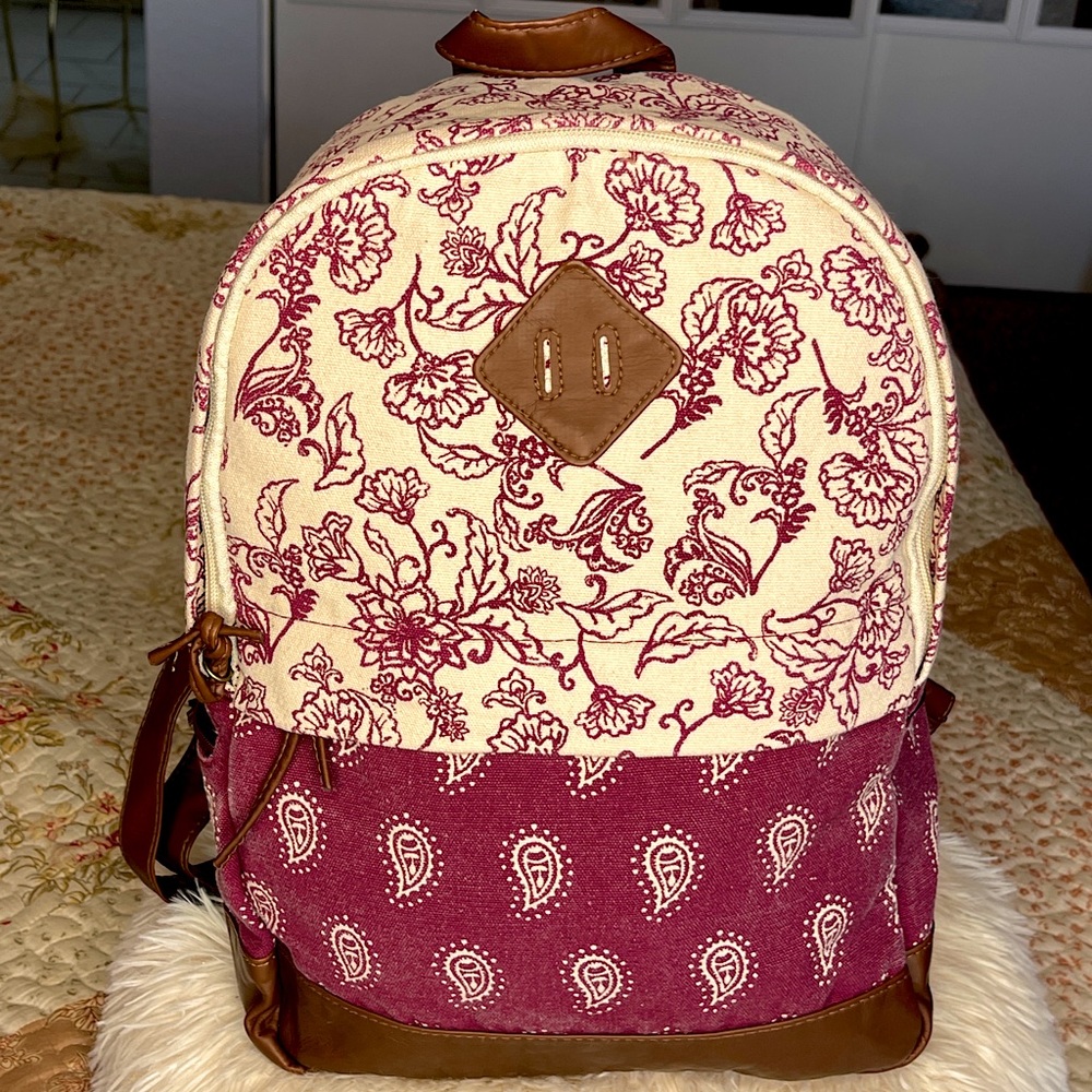 Floral Backpack